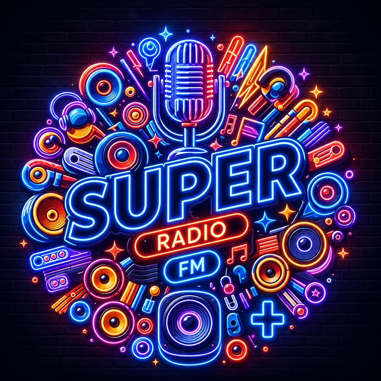 Super Radio Fm plus Logo
